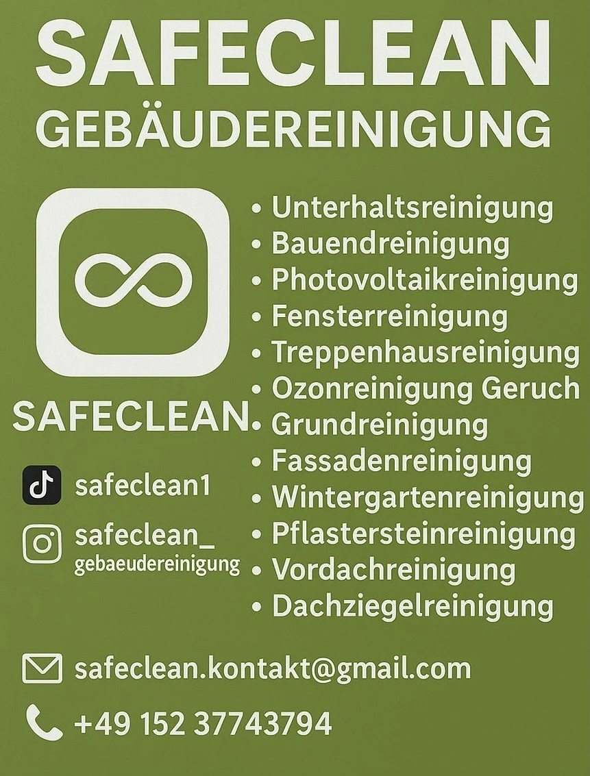 Safeclean Gebäudereinigung sicher.Sauber!.jpg